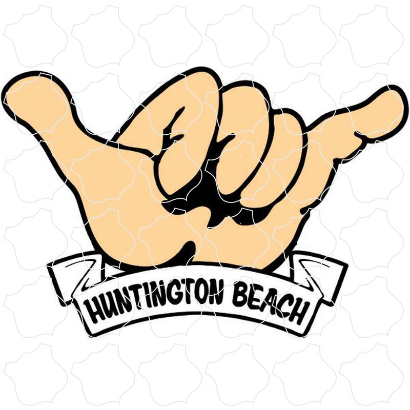 Huntington Beach Hang Loose Hand