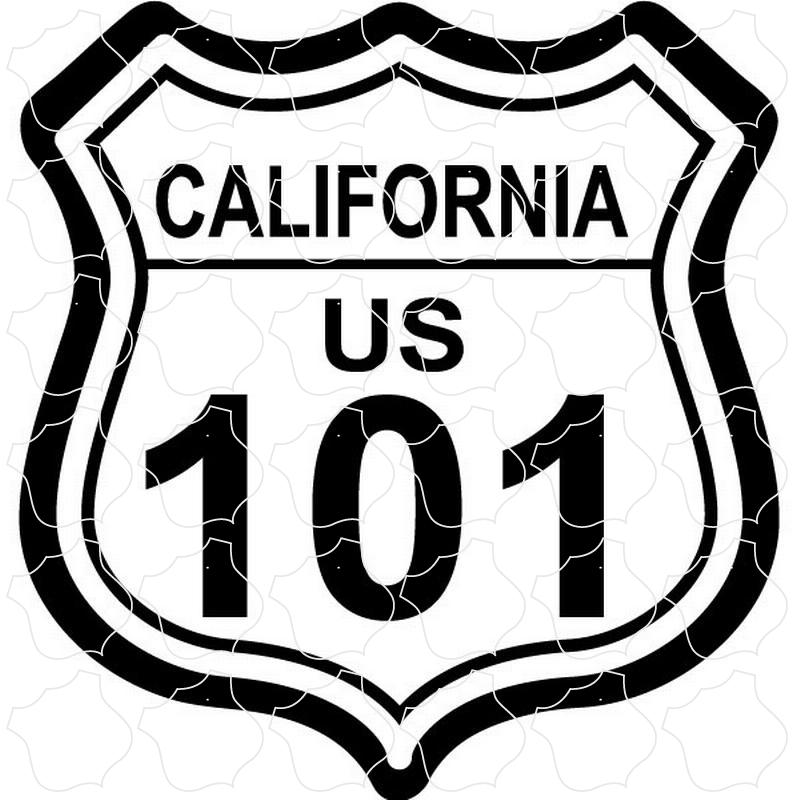 California Highway 101 Shield