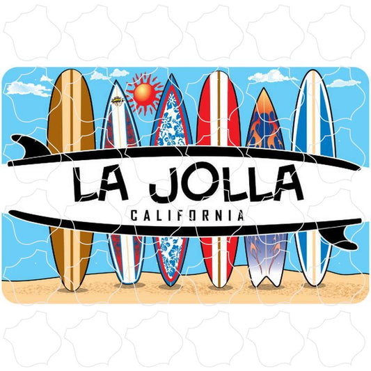 La Jolla, CA 6 Surfboards