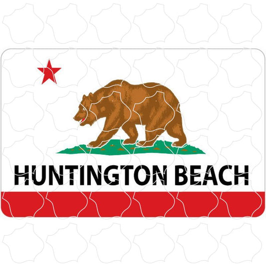 Huntington Beach California Flag