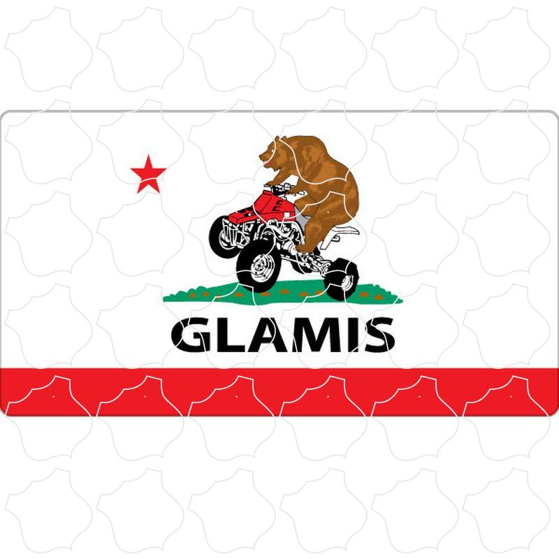 Glamis State Flag Quad Bear