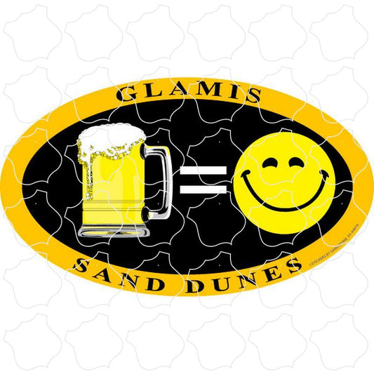 Glamis Beer=Happy Face