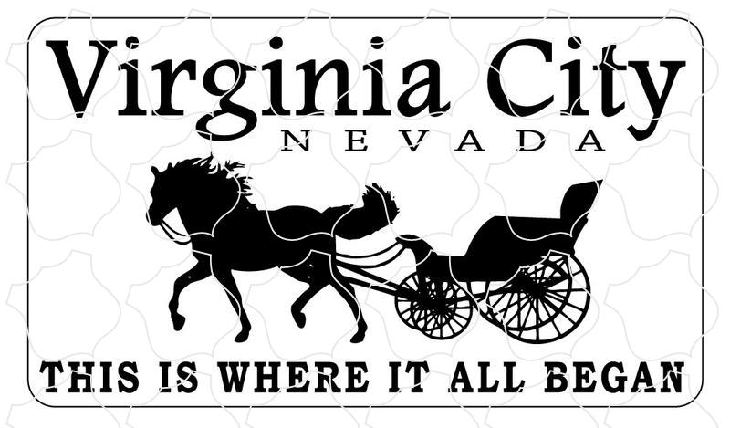 Virginia City Horse & Buggy Digital Single Virgina City Horse and Buggy