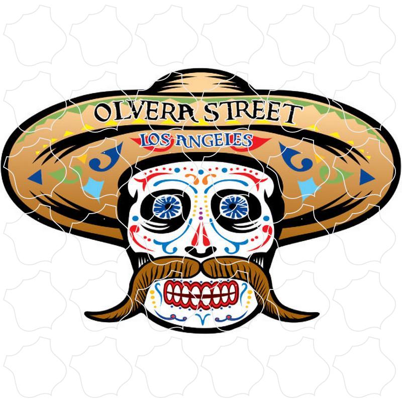Olvera Street, L.A., CA Fu Man Chu Sugar Skull