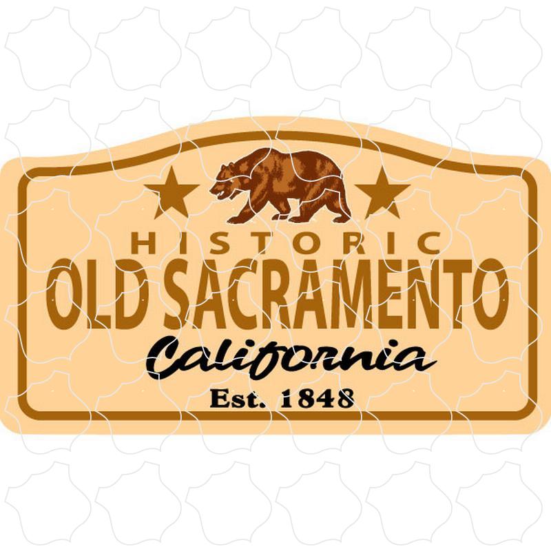 Sacramento, California Sacramento, CA Historic Old Sign