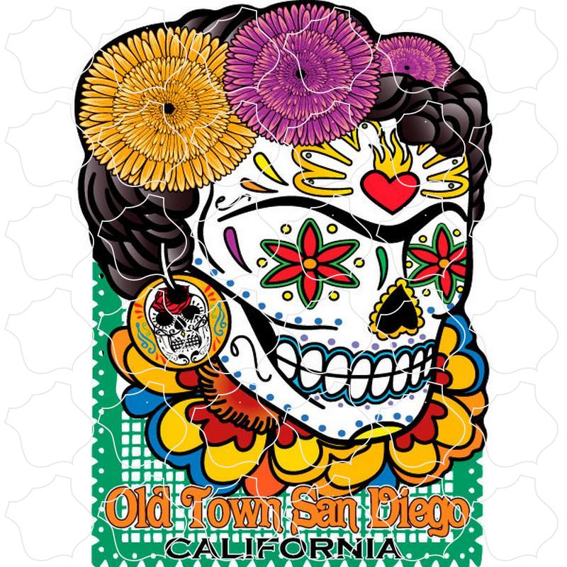 Old Town San Diego, CA Frida Sugar Skull