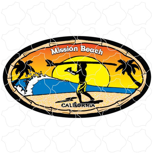 Mission Beach, CA Endless Summer Oval