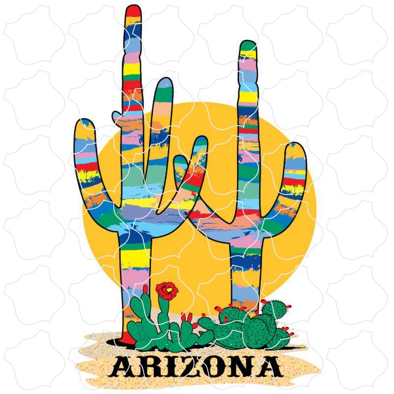 Arizona Colorful Cactus