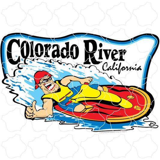 Colorado River Jet Skier