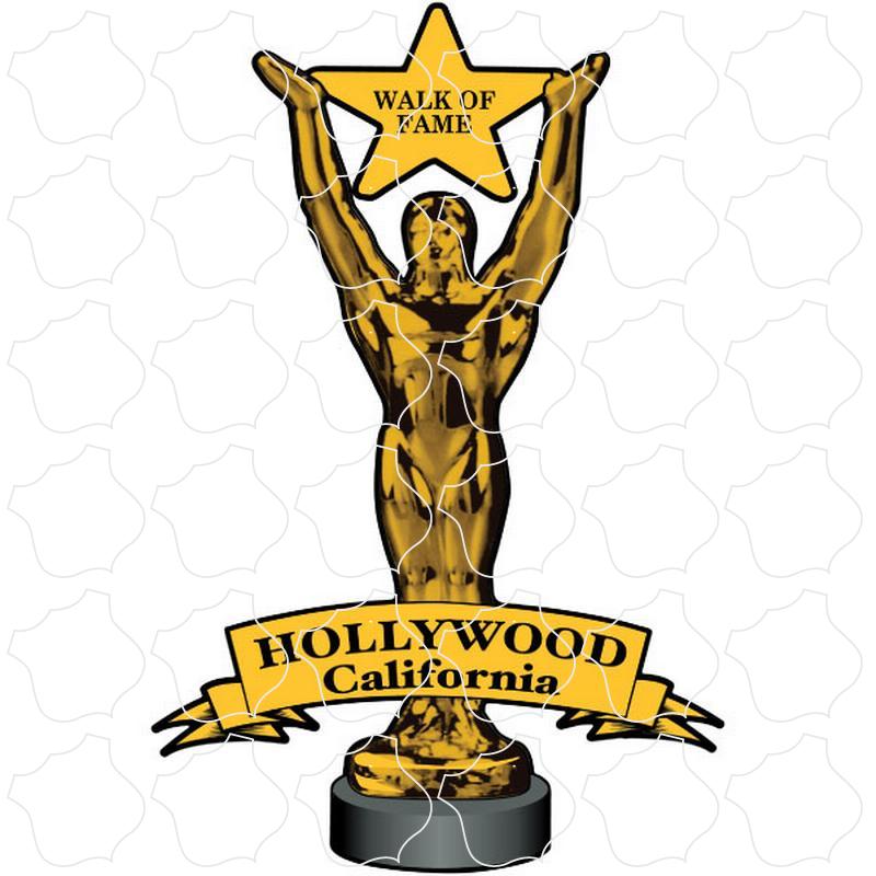 Hollywood Award Statue .