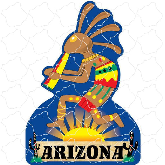 Arizona Kokopelli Vertical