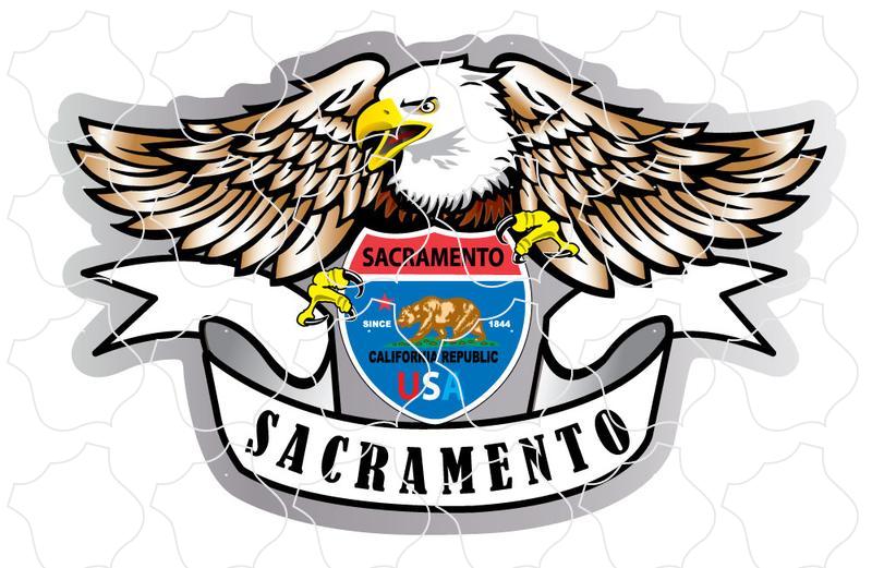 eagle sacramento wide Sacramento Eagle with shield