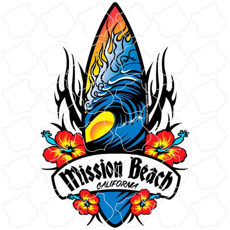 Tribal Surfboard Mission Beach, CA Tribal Surfboard