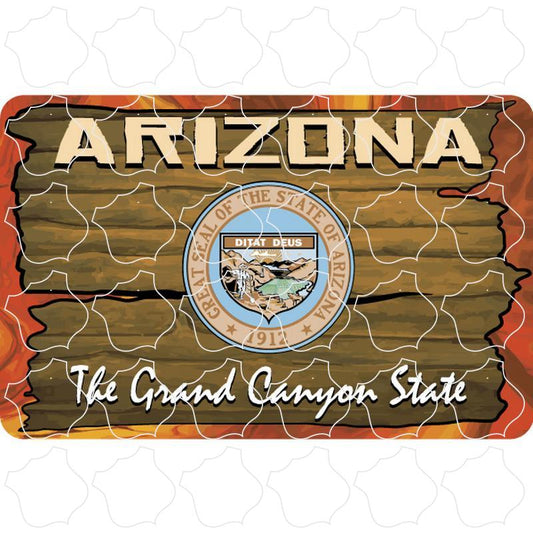 Arizona Wood Boards Sign