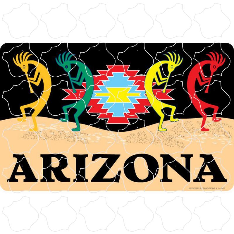 Arizona Four Kokopellis