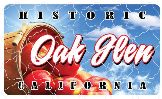 historic oak glen basket of apples Oak Glen Historic Apples