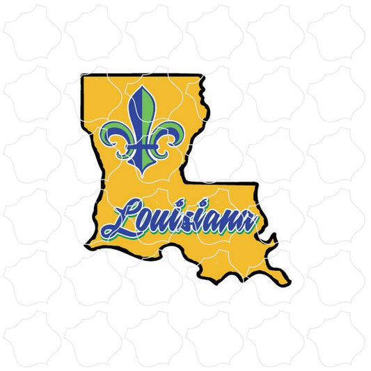 Louisiana State Shape