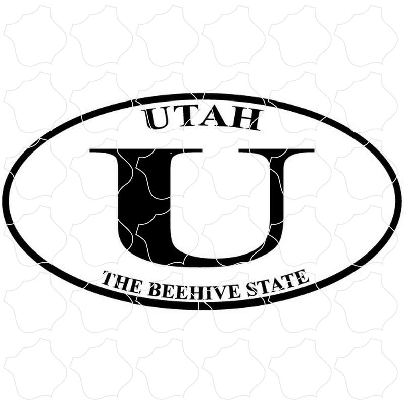 Utah Euro Oval The Beehive State