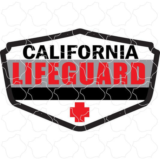 California Lifeguard Shield