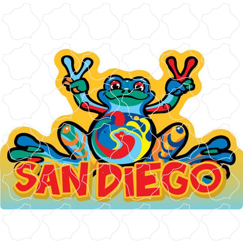 San Diego Peace Frog