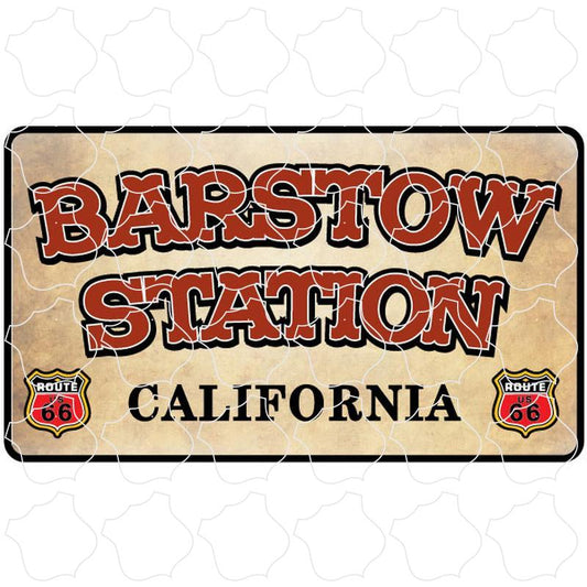 Barstow Station, CA Western Style Parchment