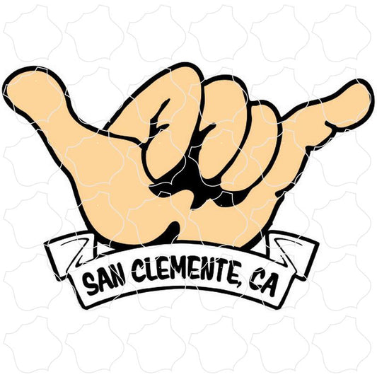 San Clemente, CA Hang Loose Hand