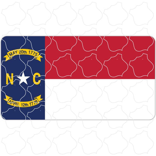 NC North Carolina State Flag