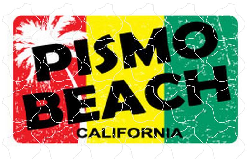 Rasta Flag Pismo Beach, CA Rasta Flag