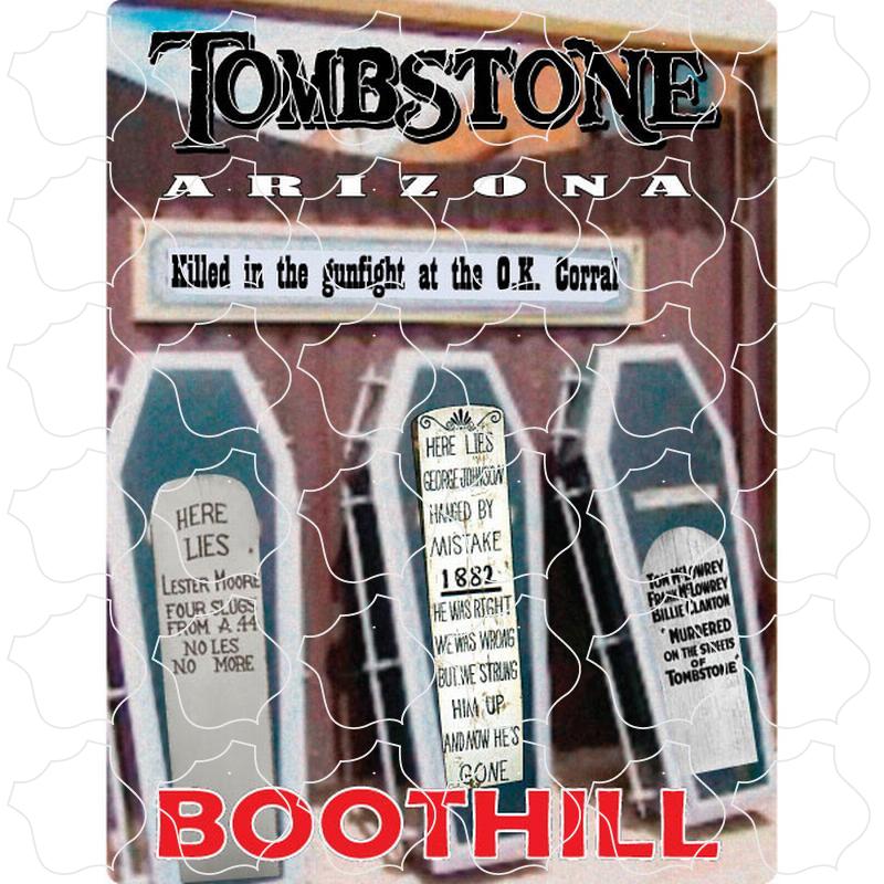 Triple Caskets Tombstone, AZ Boothill Triple Caskets