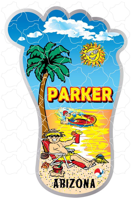 Parker Arizona Barefoot Palm Tree