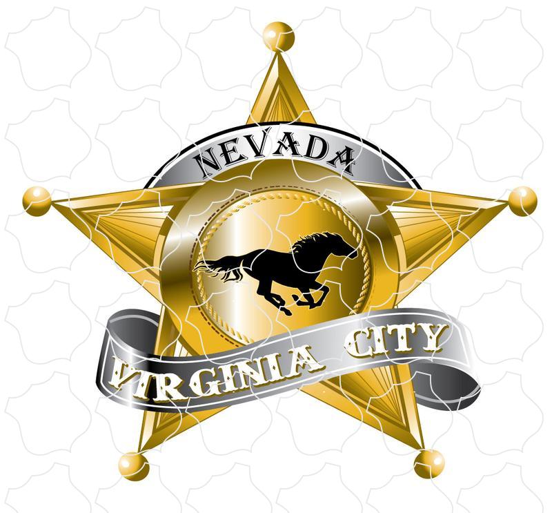 Virginia City Horse on Star