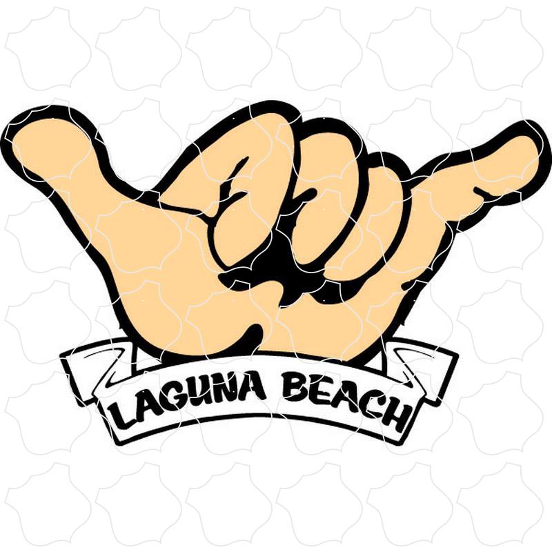 Laguna Beach Hang Loose Hand
