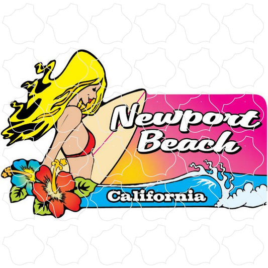 Surfer Girl Newport Beach, CA Surfer Girl