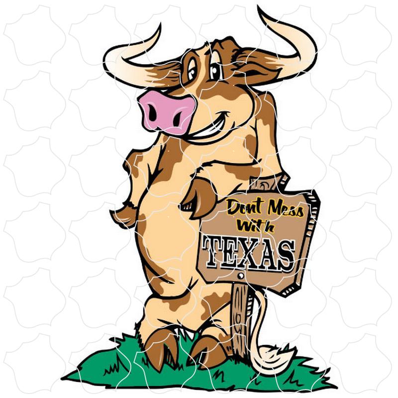 Texas Standing Cow