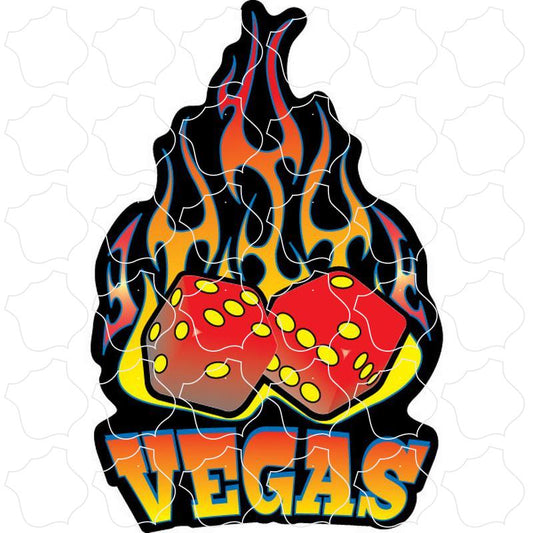 Vegas Flaming Dice