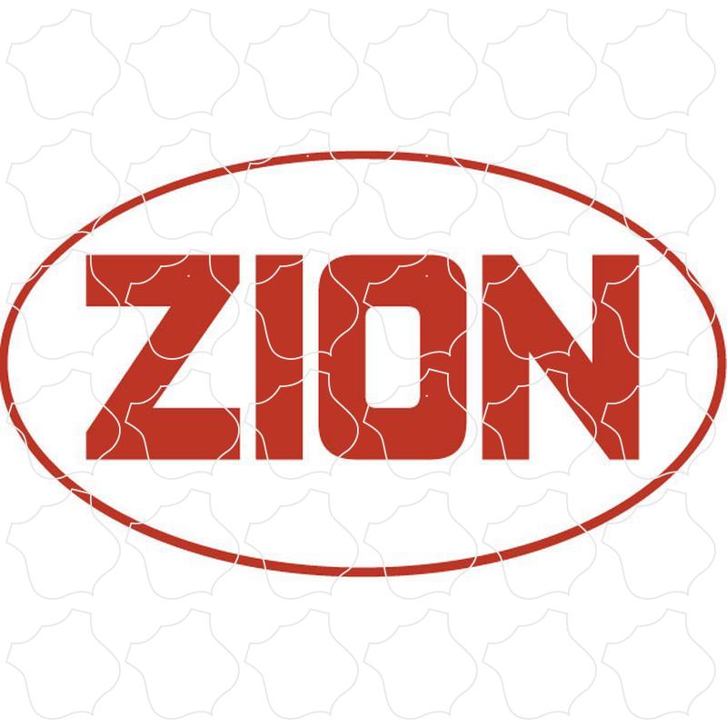 Zion Red Dirt Euro Oval