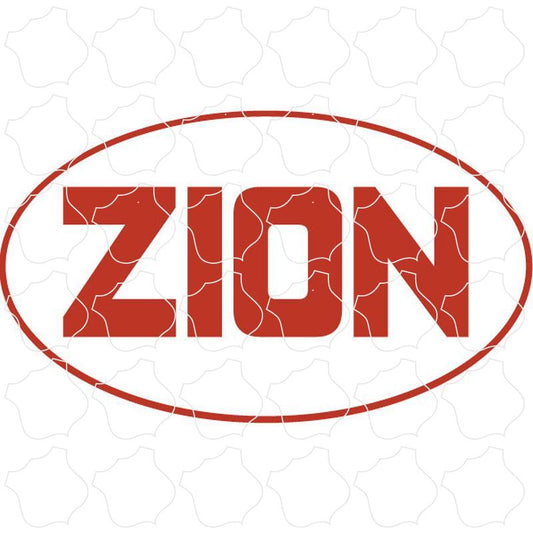 Zion Red Dirt Euro Oval