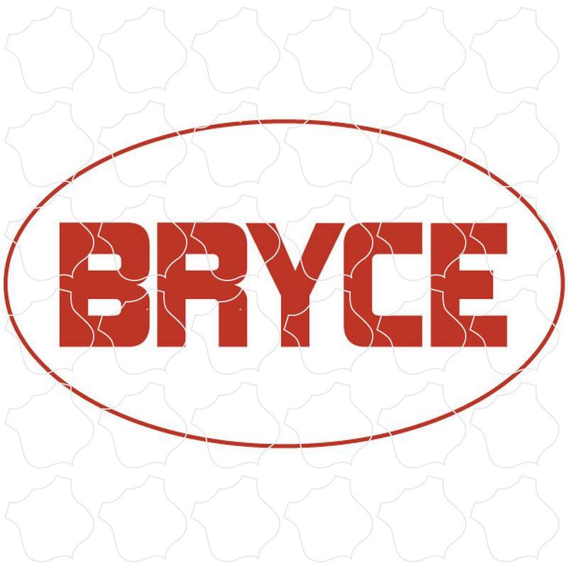 Bryce Red Dirt Euro Oval