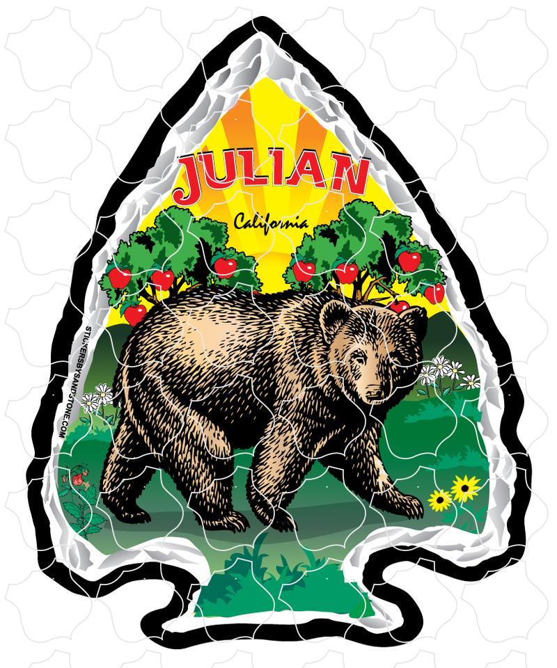 Julian California Arrowhead with Bear