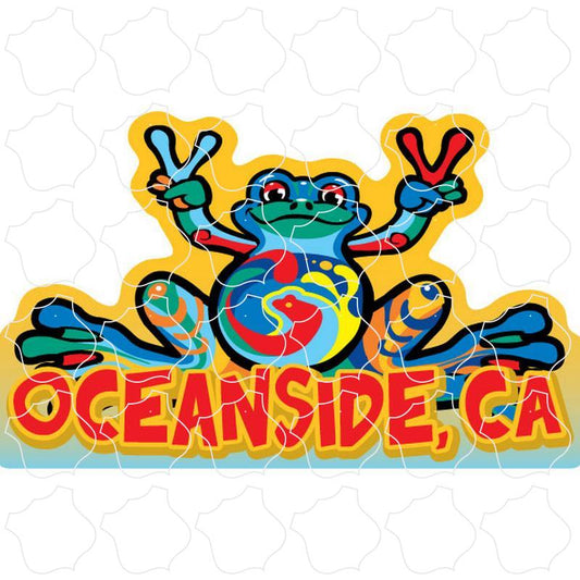 Oceanside, CA Peace Frog