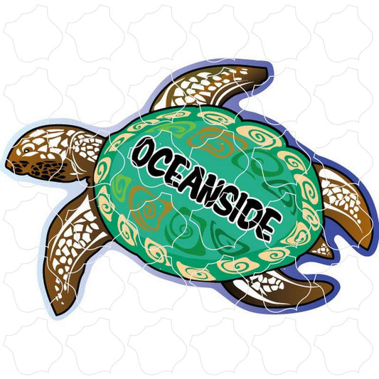 Oceanside Green Sea Turtle