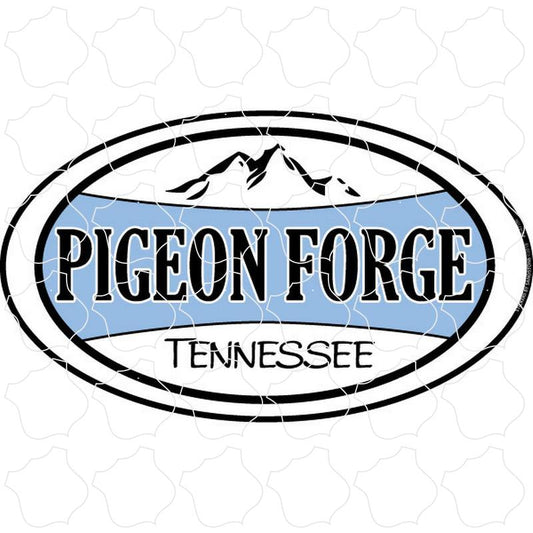 Pigeon Forge, Tennessee Blue Banner Mountain Oval