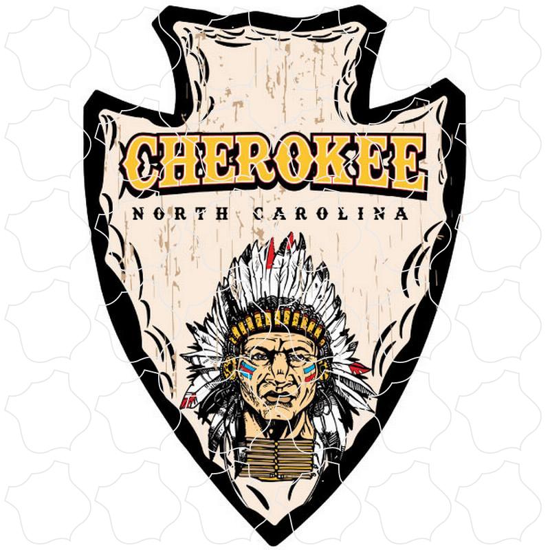 Cherokee, North Carolina Chief Arrowhead