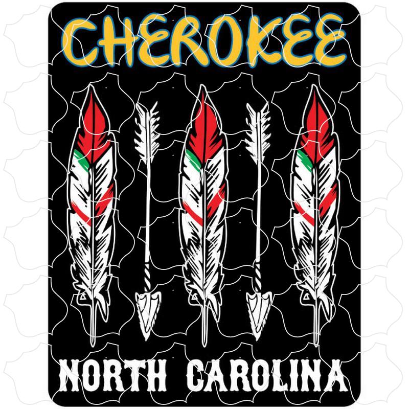Cherokee North Carolina Arrows & Feathers