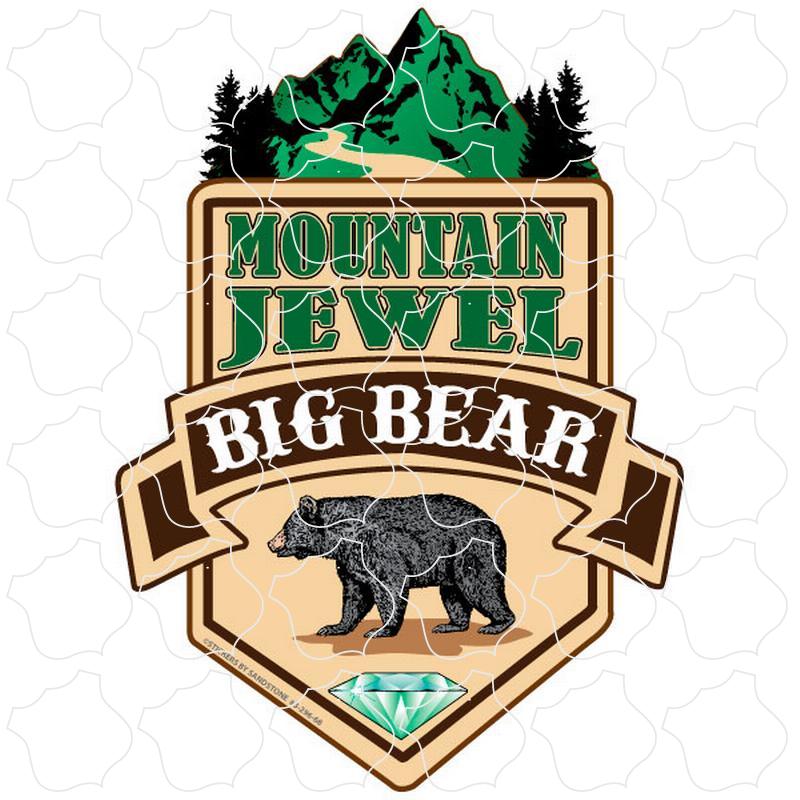 Big Bear Mountain Jewel Sign