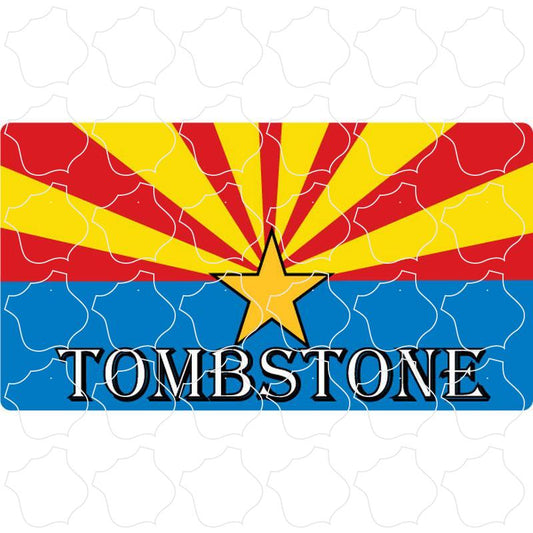 Tombstone, AZ Arizona Flag