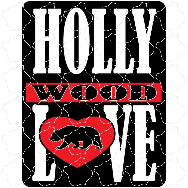 Hollywood, CA Love Bear