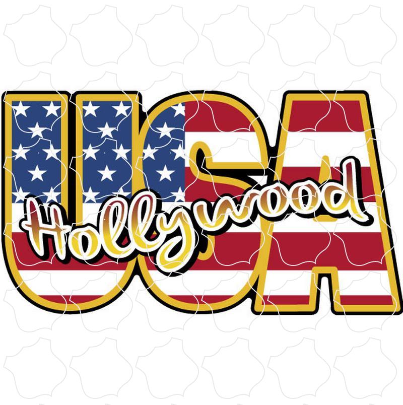 Hollywood USA Gold Trim