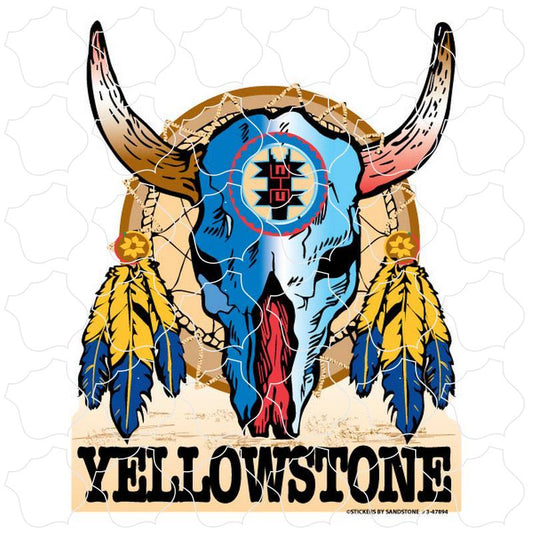 Skull Dream Catcher Yellowstone National Park Skull Dream Catcher