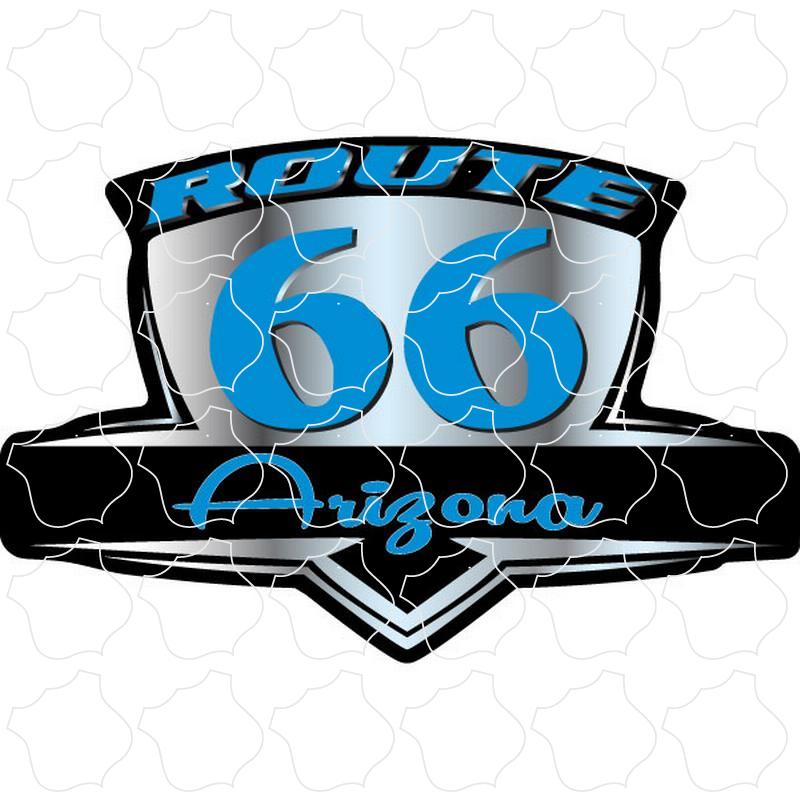 Arizona Route 66 Retro Emblem